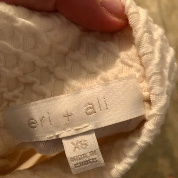 Anthropologie Eri + Ali Overture Button Mock Turtleneck Tank - Picture 4 of 5